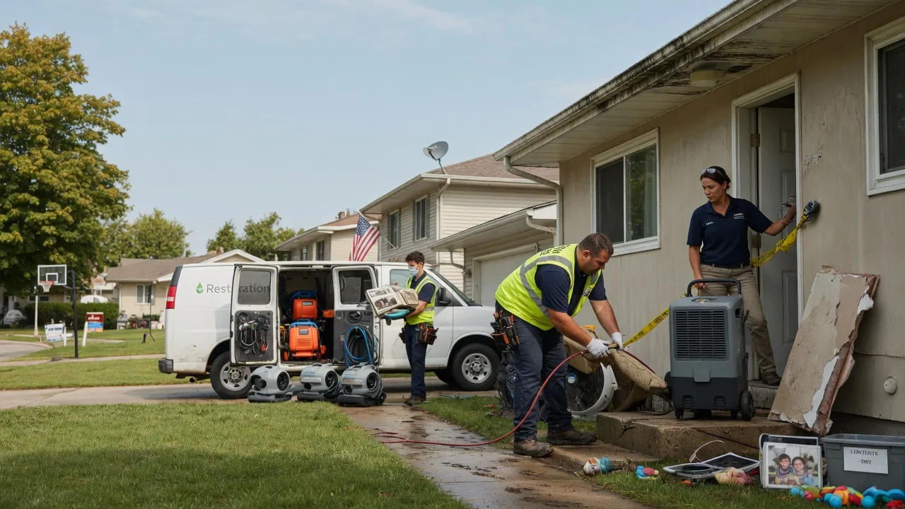 Water Damage Restoration in Potterville, MI near me